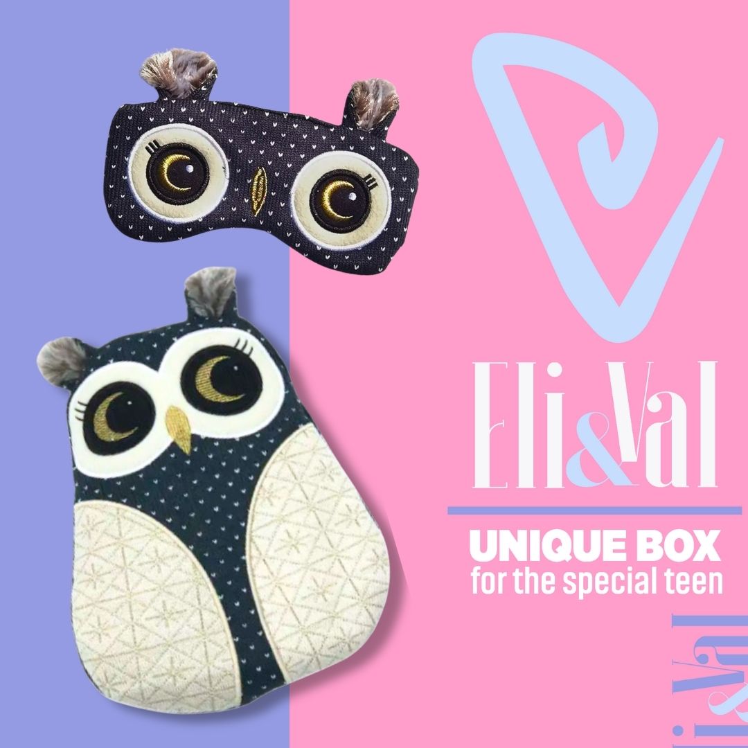 First Period Kit for Girls  (Owl)